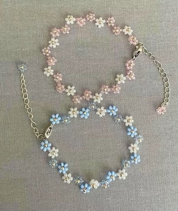 Floral bracelets
