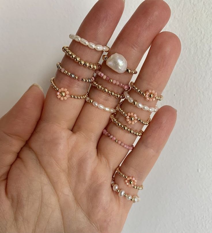 Beaded Rings