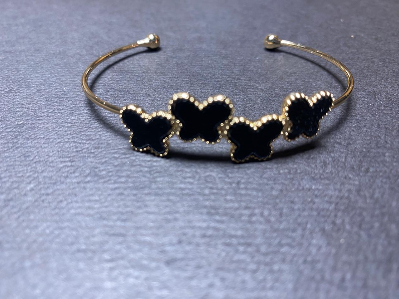 Black Elegance of Butterfly | Bracelet
