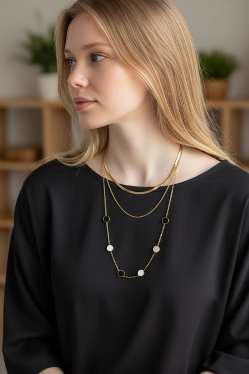 Black and White Necklace