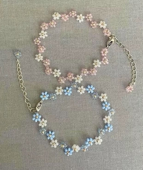 Floral bracelets