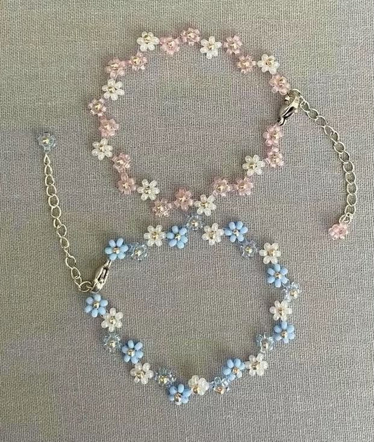 Floral bracelets