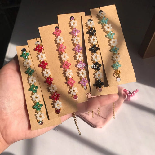 Floral bracelet