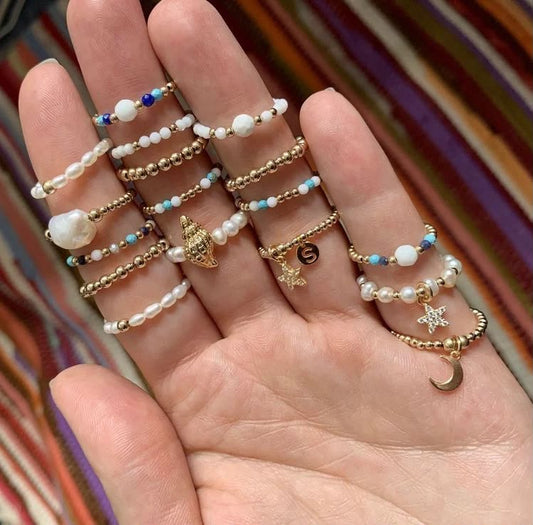 Beaded Rings