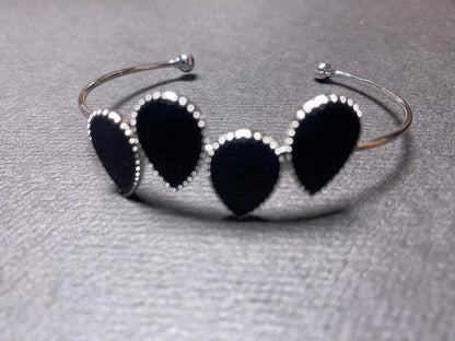 Black Elegance of Hayma | Bracelet