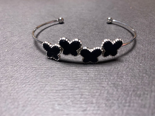 Black Elegance of Butterfly | Bracelet