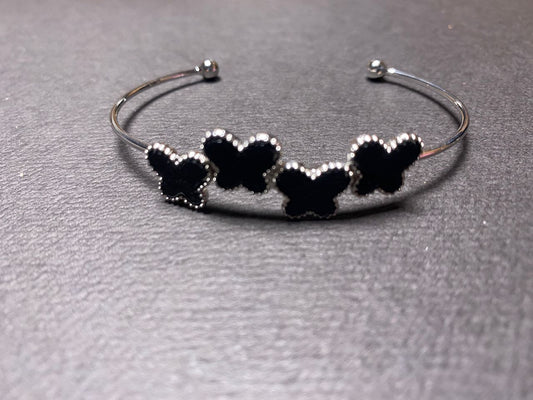 Black Elegance of Butterfly | Bracelet